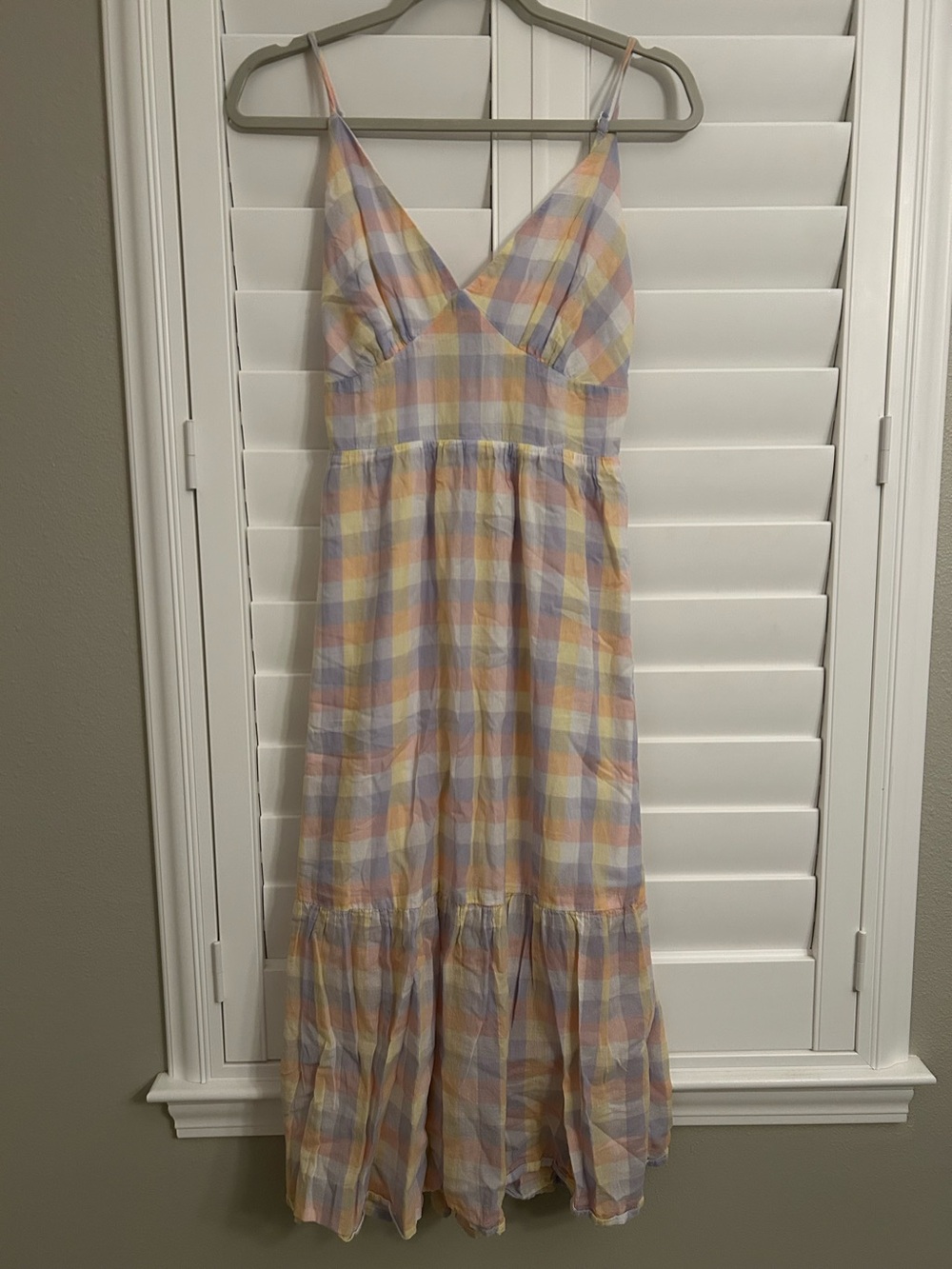 Jessica Simpson Colorful Gingham Dress
